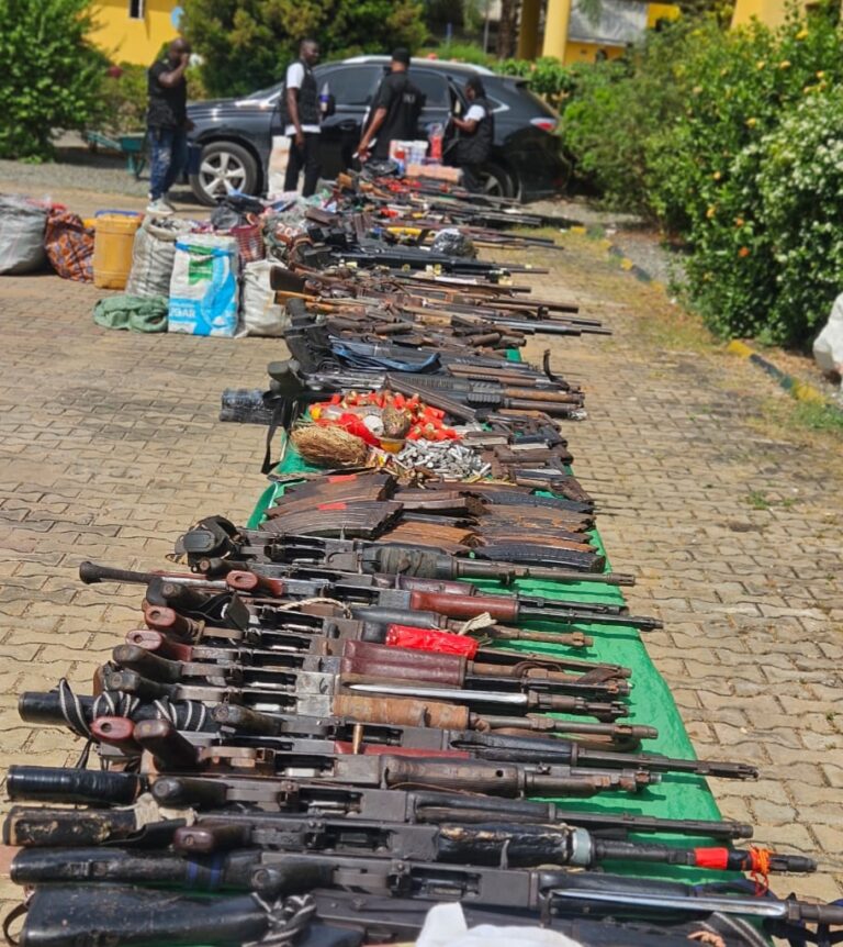 144 Firearms Recovered As Delta Police Intensify Crime-Fighting Efforts On 2025